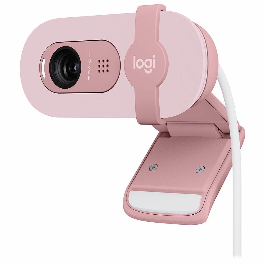 Logitech Brio 100 - Rose prix maroc- Smartmarket.ma