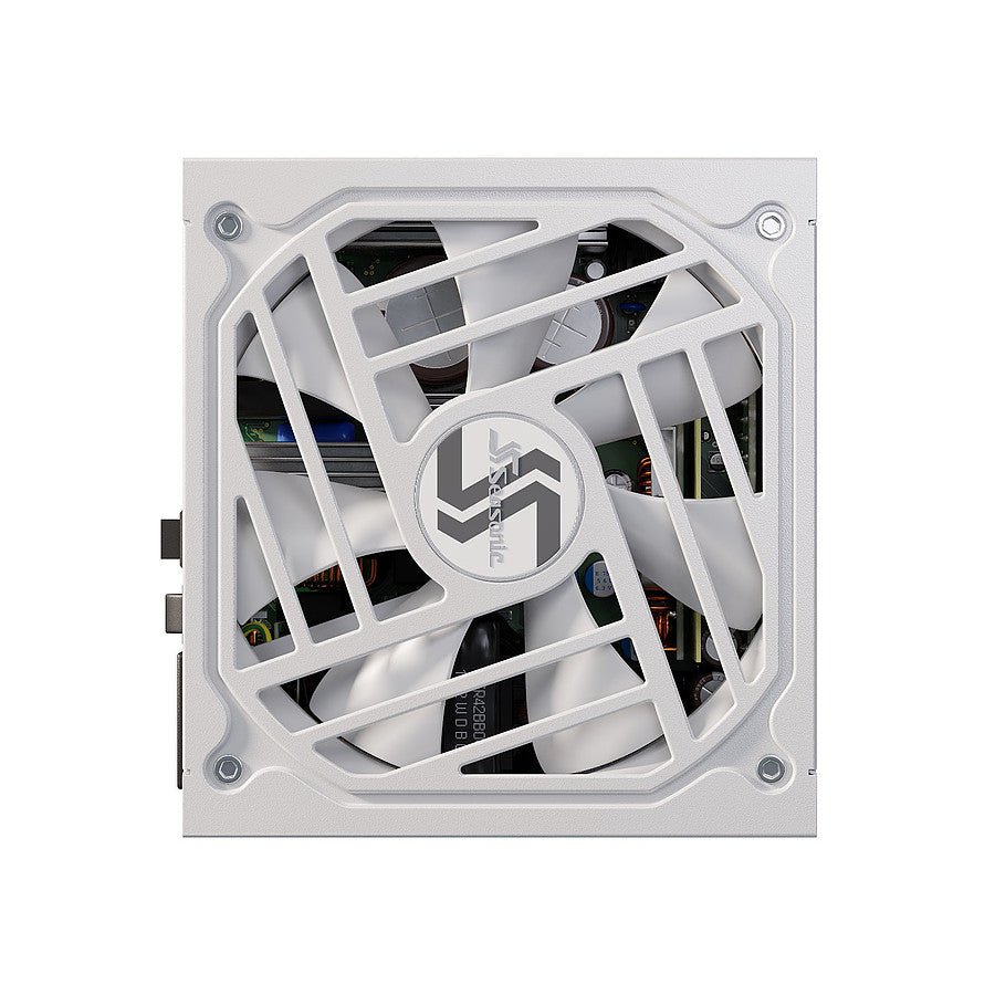 MN0006083599 Seasonic Focus GX-1000 ATX 3.0 White - Gold prix maroc- Smartmarket.ma