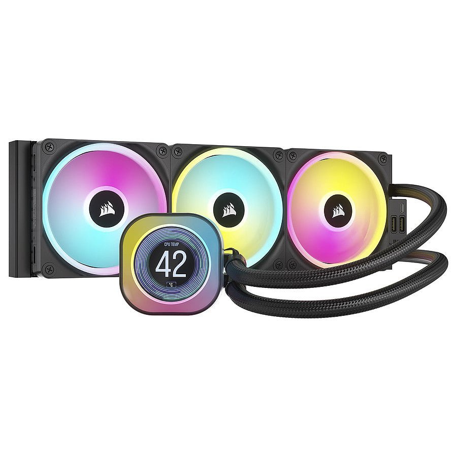 MN0006085353 Corsair ICUE Link H150I LCD- Noir prix maroc- Smartmarket.ma