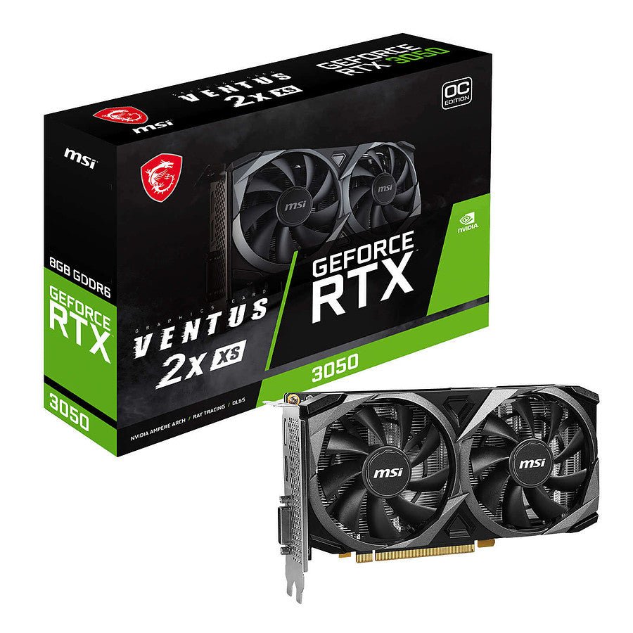 MN0006089892 MSI GeForce RTX 3050 VENTUS 2X XS OC prix maroc- Smartmarket.ma