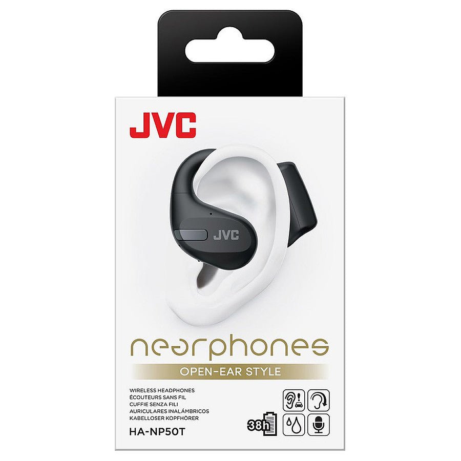 MN0006090301 JVC HA-NP50T Noir - Casque sans fil prix maroc- Smartmarket.ma