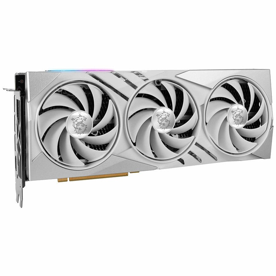 MSI GeForce RTX 4070 Ti SUPER GAMING X SLIM WHITE prix maroc- Smartmarket.ma
