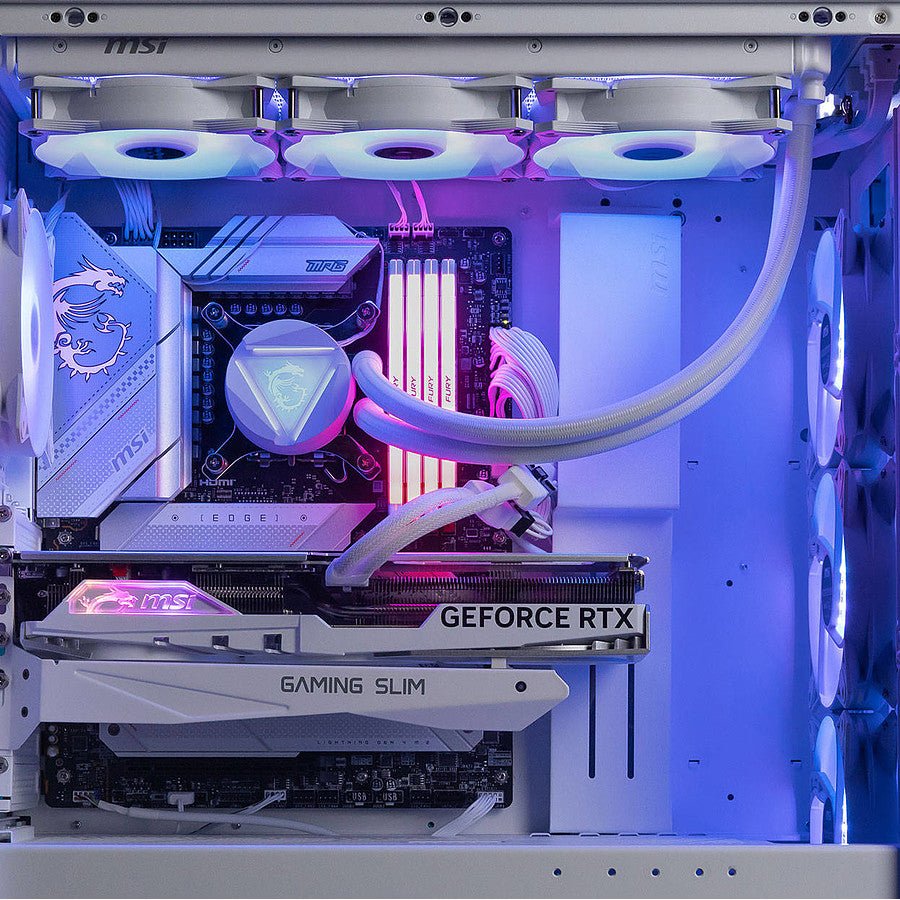 MSI GeForce RTX 4070 Ti SUPER GAMING X SLIM WHITE prix maroc- Smartmarket.ma