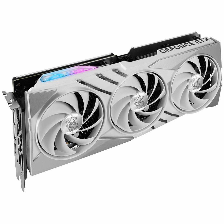 MSI GeForce RTX 4070 Ti SUPER GAMING X SLIM WHITE prix maroc- Smartmarket.ma