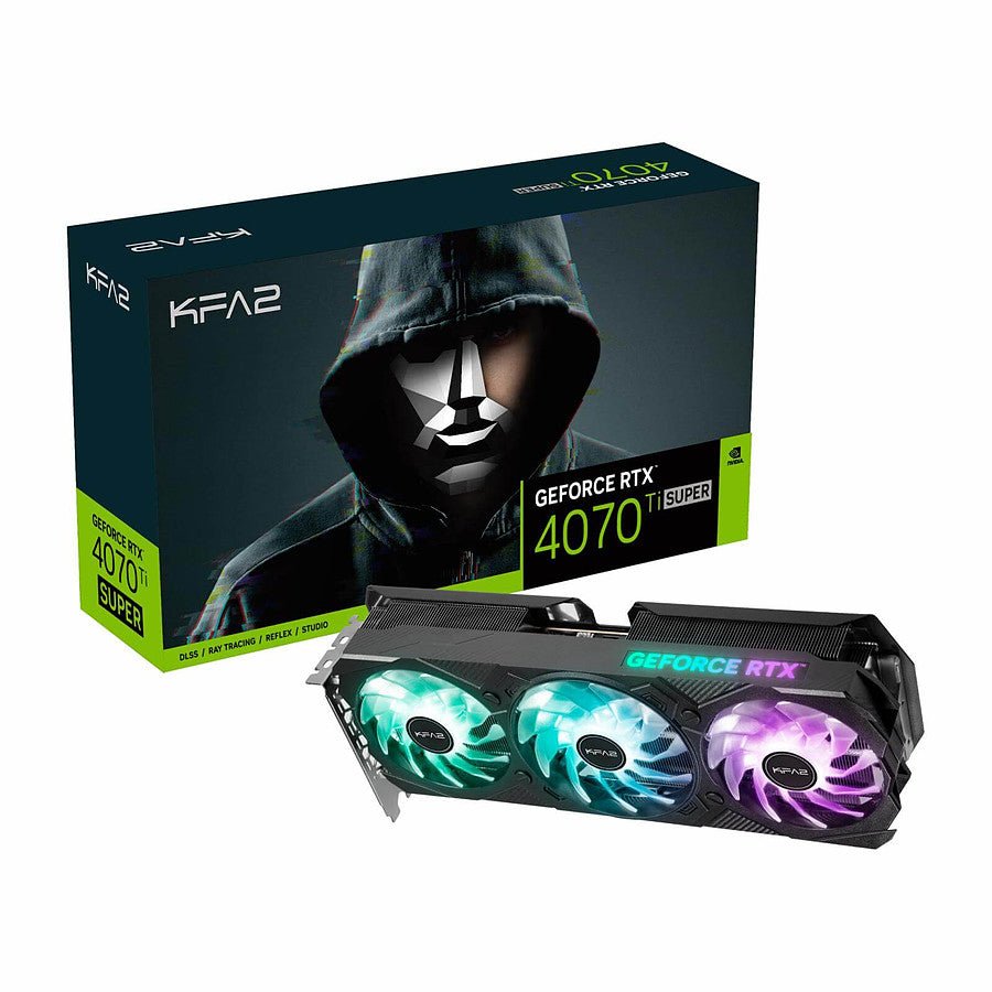 MN0006098368 KFA2 GeForce RTX 4070 Ti SUPER EX Gamer (1-Click OC) prix maroc- Smartmarket.ma
