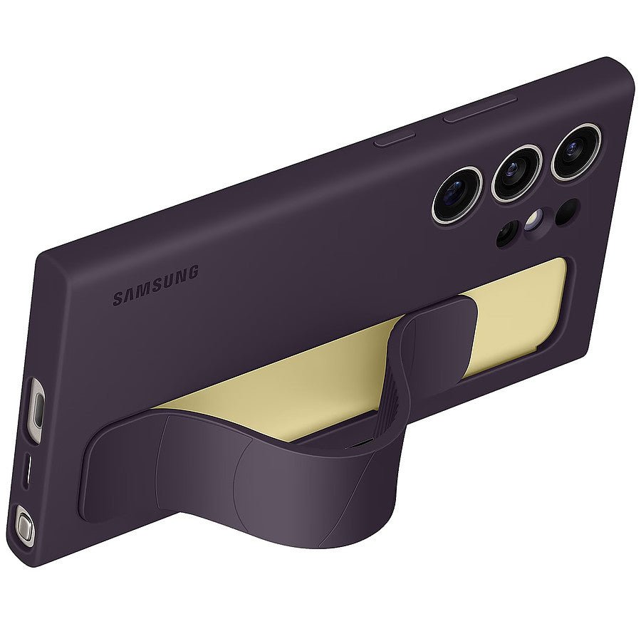 MN0006101005 Samsung Coque silicone avec Lanière (Violet) - Samsung Galaxy S24 Ultra prix maroc- Smartmarket.ma