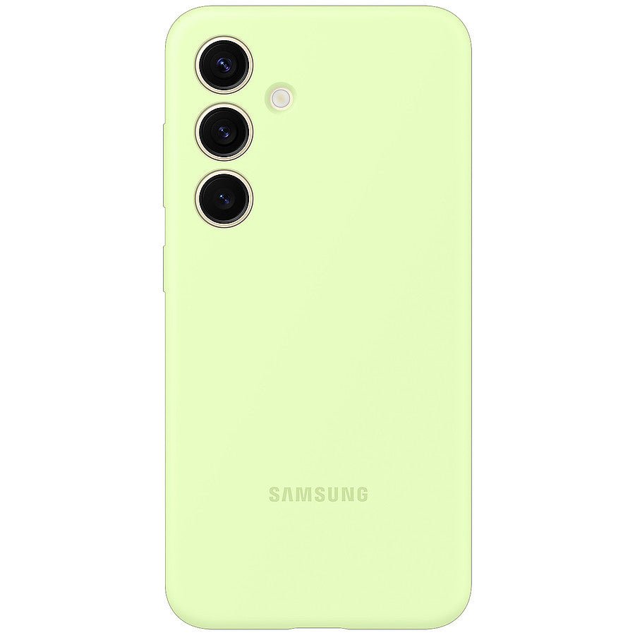 Samsung Coque Silicone Vert clair Galaxy S24 prix maroc- Smartmarket.ma