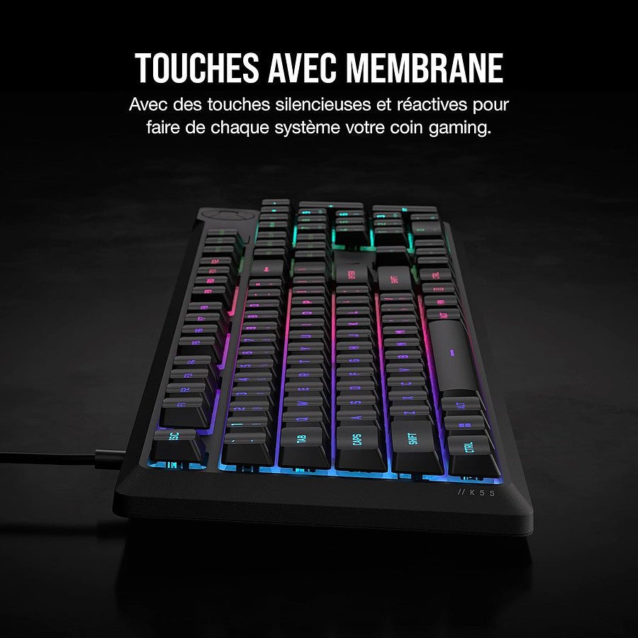 Corsair K55 Core RGB prix maroc- Smartmarket.ma