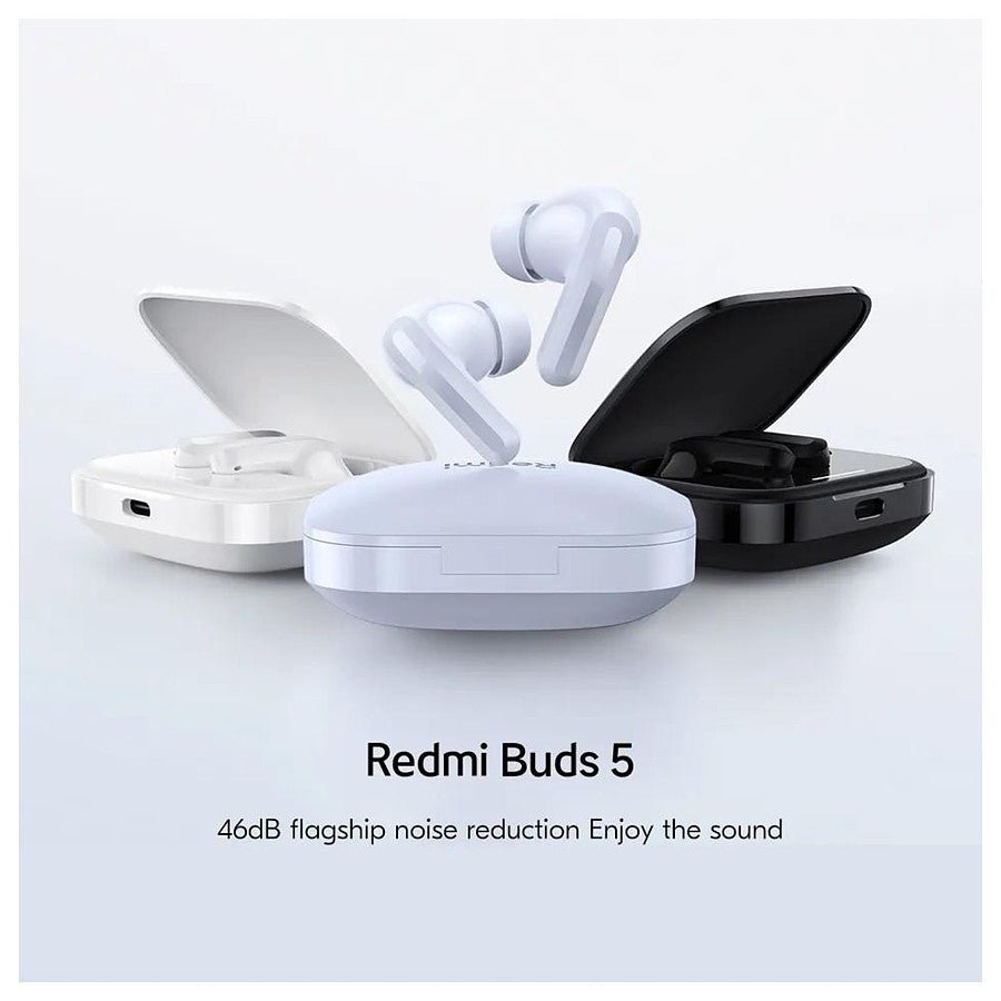 MN0006103915 Xiaomi Redmi Buds 5 - Blanc prix maroc- Smartmarket.ma
