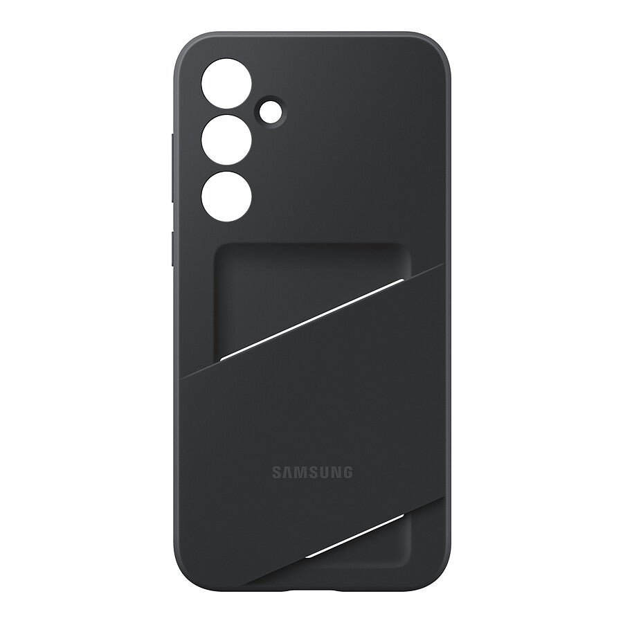 Samsung Coque avec porte-carte Noir pour Galaxy A35 5G prix maroc- Smartmarket.ma