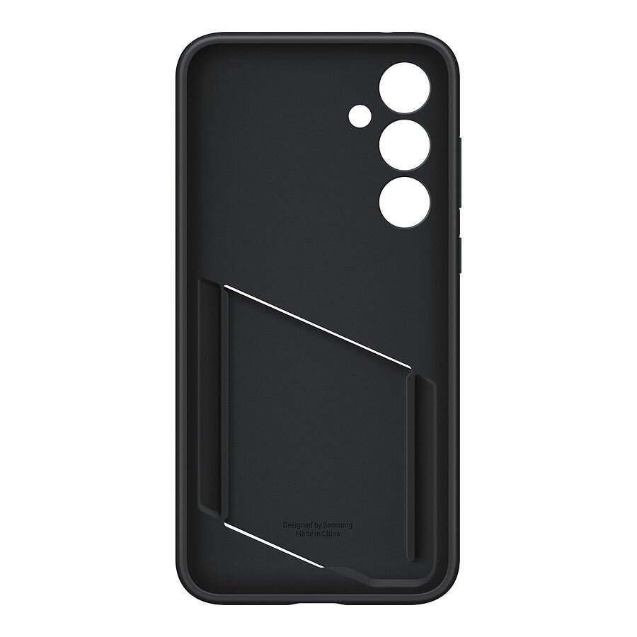 Samsung Coque avec porte-carte Noir pour Galaxy A35 5G prix maroc- Smartmarket.ma