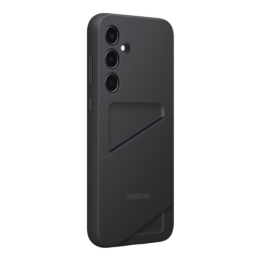 Samsung Coque avec porte-carte Noir pour Galaxy A35 5G prix maroc- Smartmarket.ma