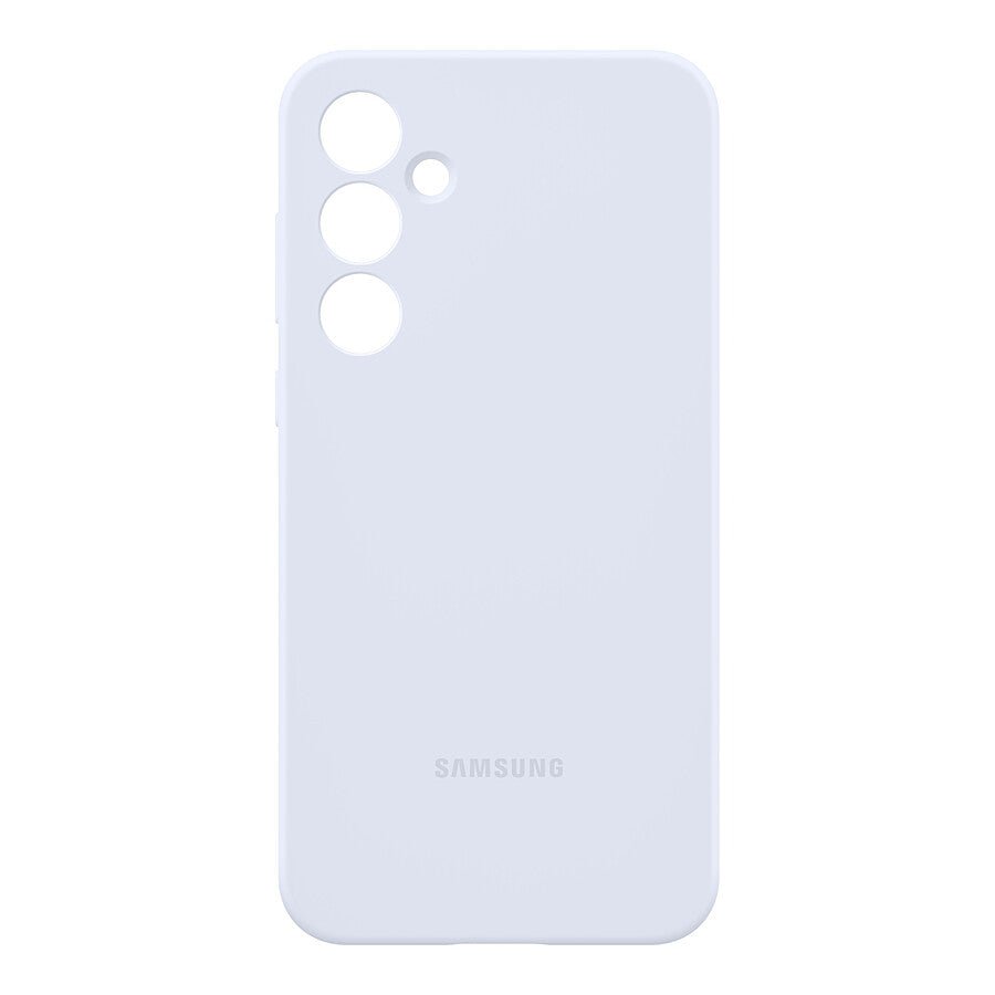 Samsung Coque Silicone Bleu Galaxy A55 5G prix maroc- Smartmarket.ma