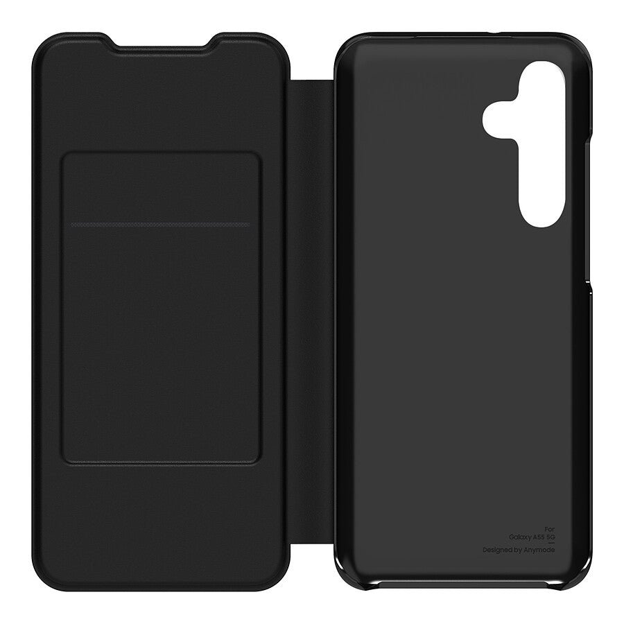 MN0006117175 Samsung Flip Wallet (noir) - Galaxy A55 5G prix maroc- Smartmarket.ma