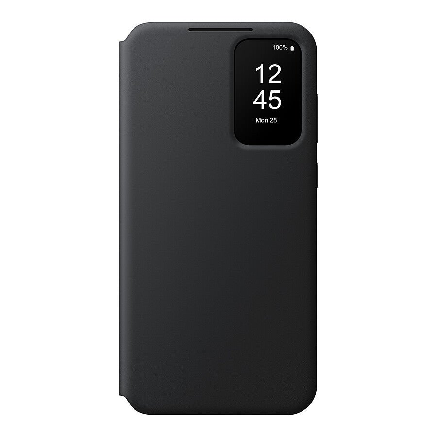 MN0006117176 Samsung Étui Smart View Noir avec porte-carte - Galaxy A35 prix maroc- Smartmarket.ma