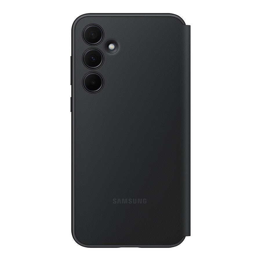 Samsung Étui Smart View Noir avec porte-carte - Galaxy A35 prix maroc- Smartmarket.ma