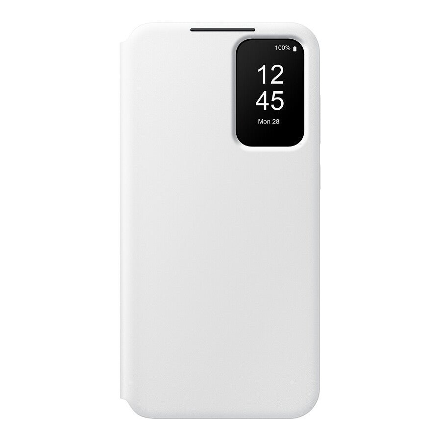 MN0006117181 Samsung Étui Smart View Blanc avec porte-carte - Galaxy A35 prix maroc- Smartmarket.ma