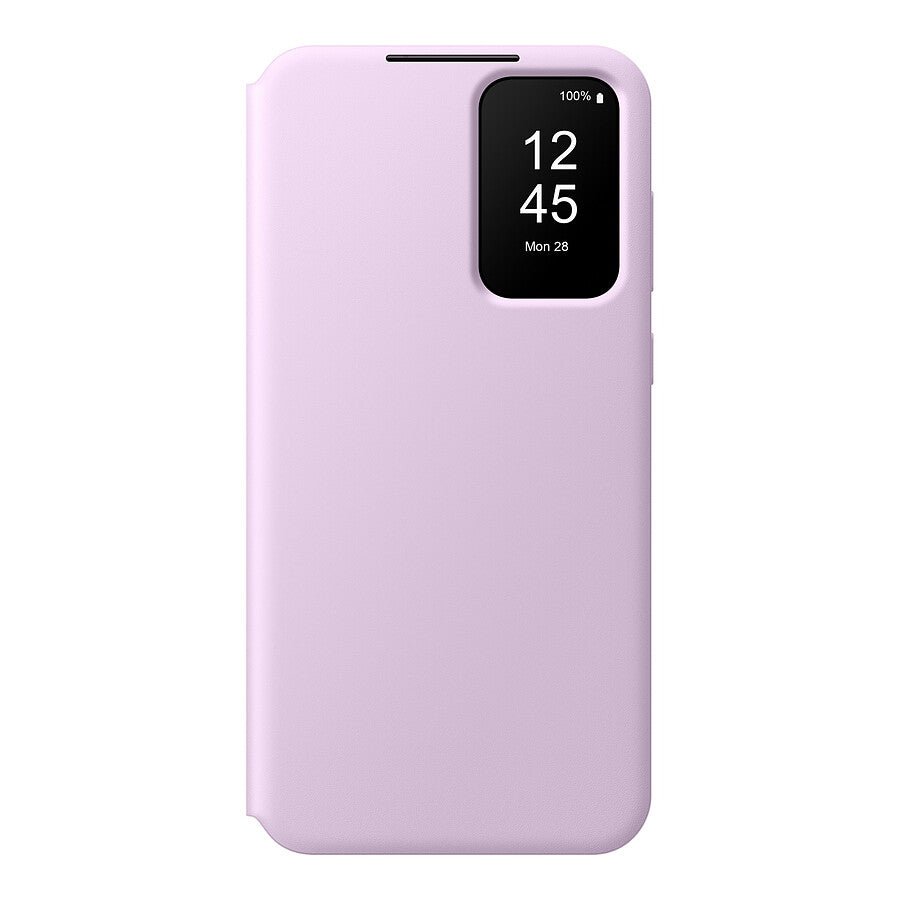 MN0006117260 Samsung Étui Smart View Violet avec porte-carte - Galaxy A55 prix maroc- Smartmarket.ma