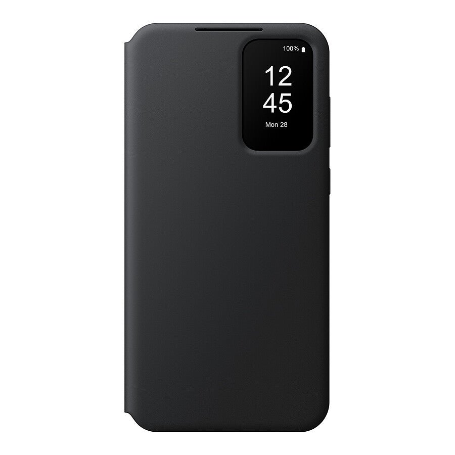 MN0006117273 Samsung Étui Smart View Noir avec porte-carte - Galaxy A55 prix maroc- Smartmarket.ma