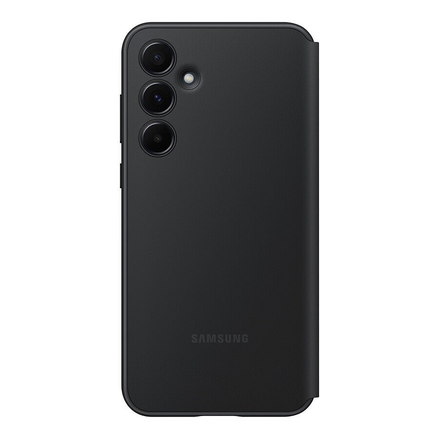 MN0006117275 Samsung Étui Smart View Noir avec porte-carte - Galaxy A55 prix maroc- Smartmarket.ma