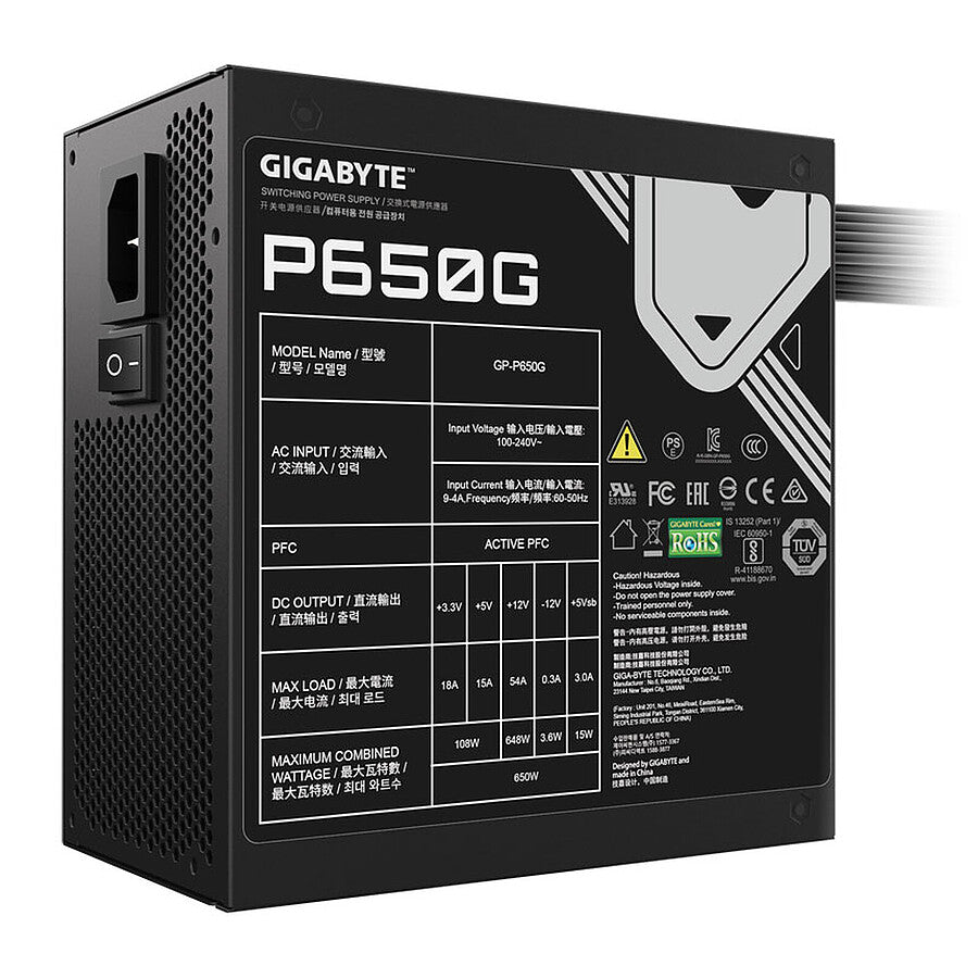 Gigabyte GP-P650G - Gold prix maroc- Smartmarket.ma