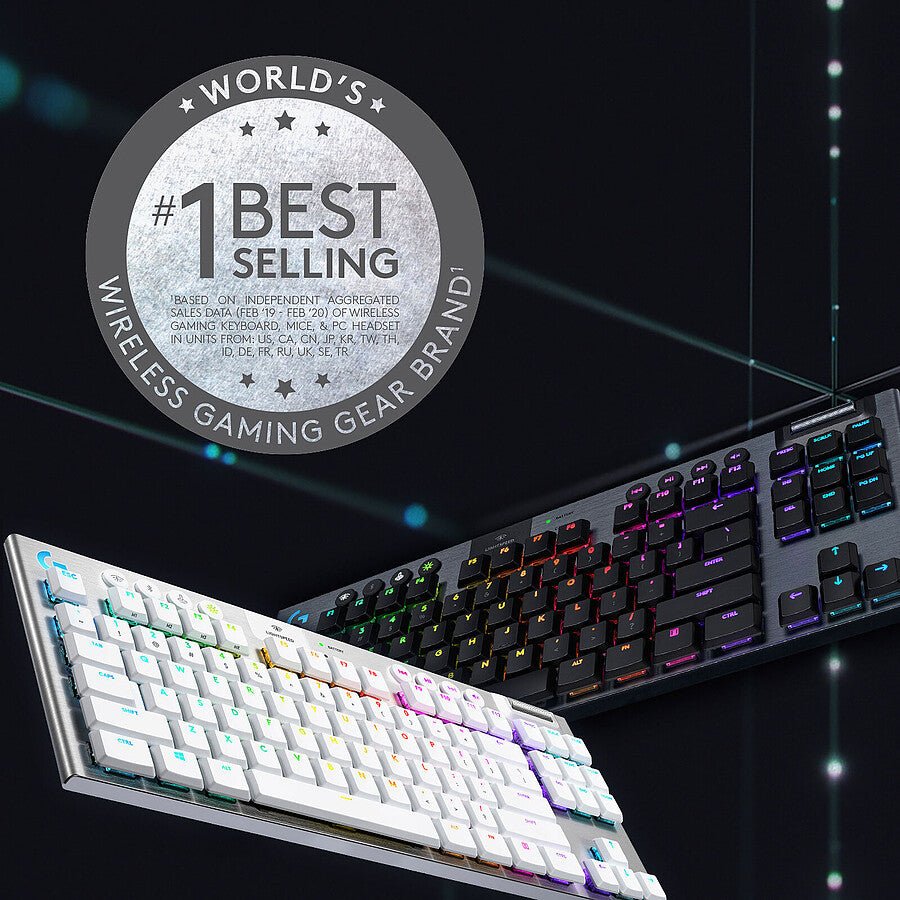 Logitech G915 TKL Lightspeed - GL Clicky prix maroc- Smartmarket.ma