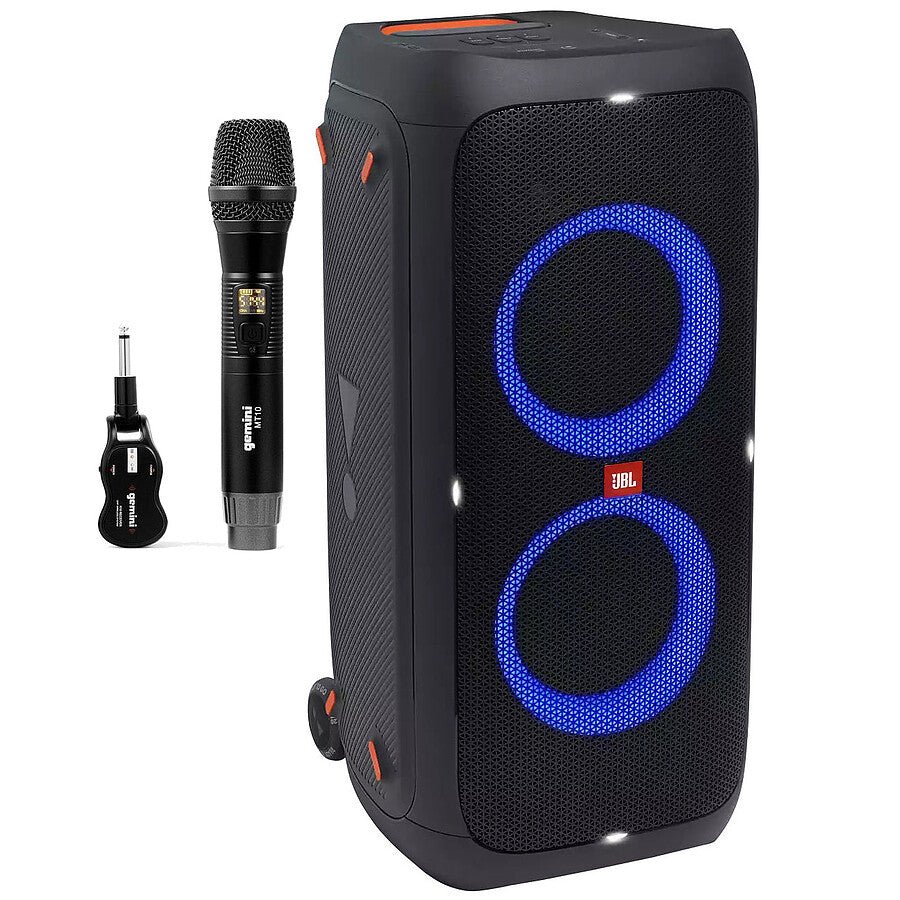 JBL PartyBox 310 + Gemini GMU-M100 Noir prix maroc- Smartmarket.ma