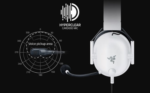 Razer Blackshark V2 X - Blanc casque gamer Razer Blackshark V2 X Blanc
