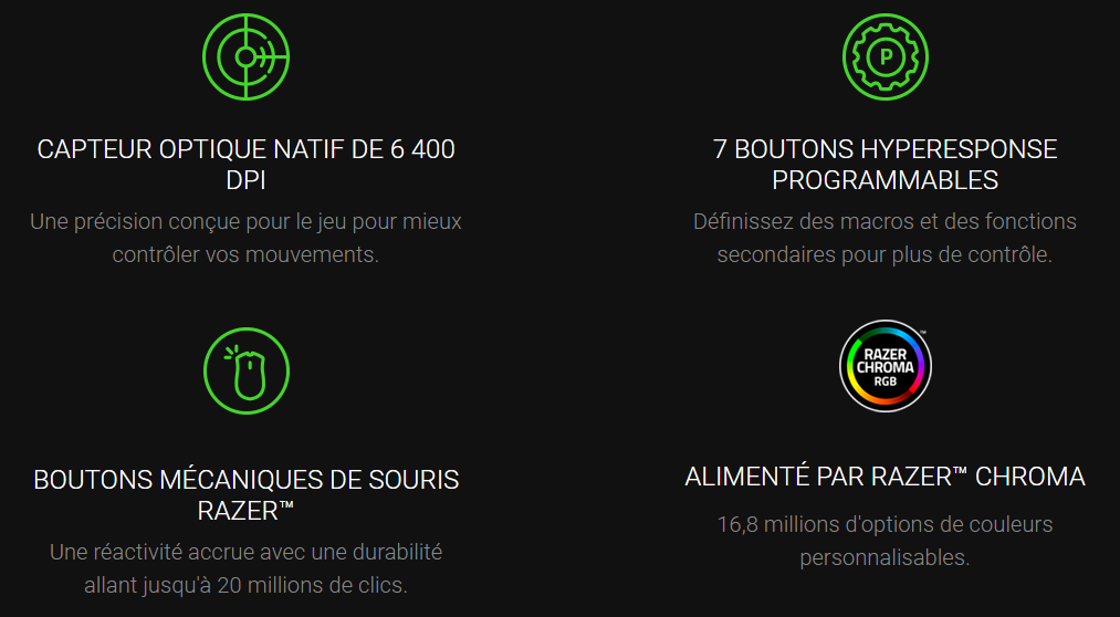 Razer Basilisk Essential Maroc Razer Basilisk Essential Maroc Prix Souris Gamer pas cher - smartmarket.ma