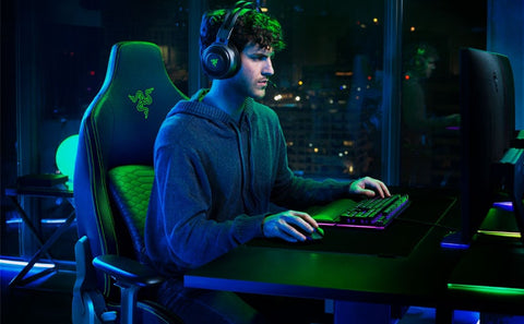 Système de soutien lombaire du Razer iskur XL Système de soutien lombaire du Razer iskur XL
