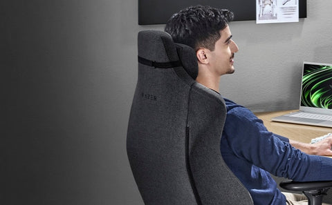 Système de soutien lombaire de Razer Iskur Fabric Système de soutien lombaire de Razer Iskur Fabric