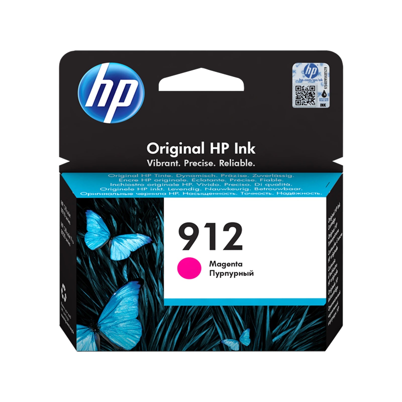 HP 912 Cartouche D'encre Magenta (3YL78AE) prix maroc- Smartmarket.ma