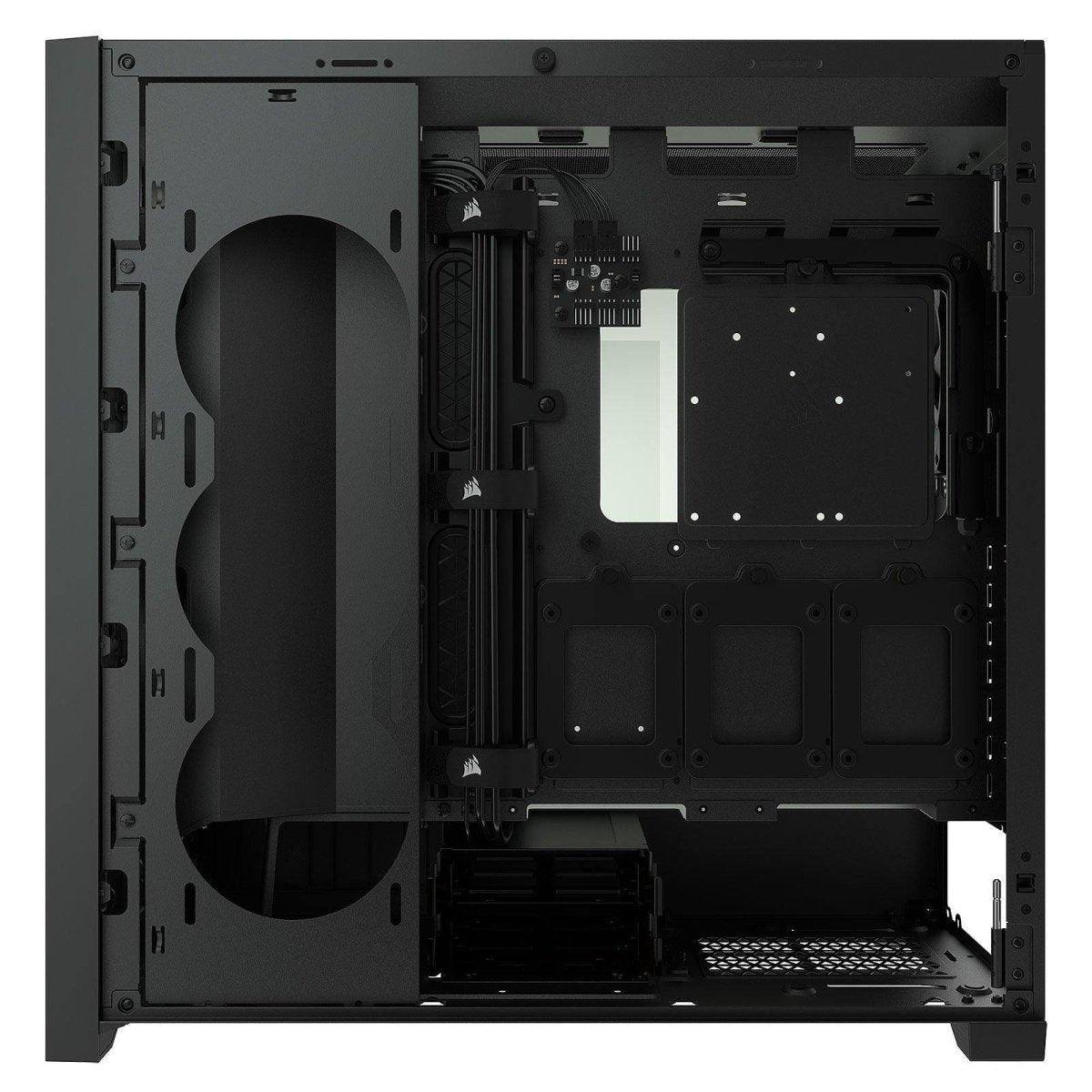 Corsair 5000D Noir - Boîtier PC ATX moyen-tour en verre trempé prix maroc- Smartmarket.ma