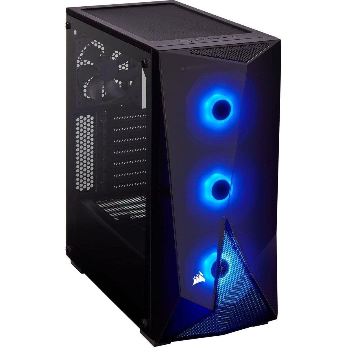 Corsair Carbide SPEC-DELTA RGB TG Noir - Boîtier gaming ATX moyen-tour prix maroc- Smartmarket.ma