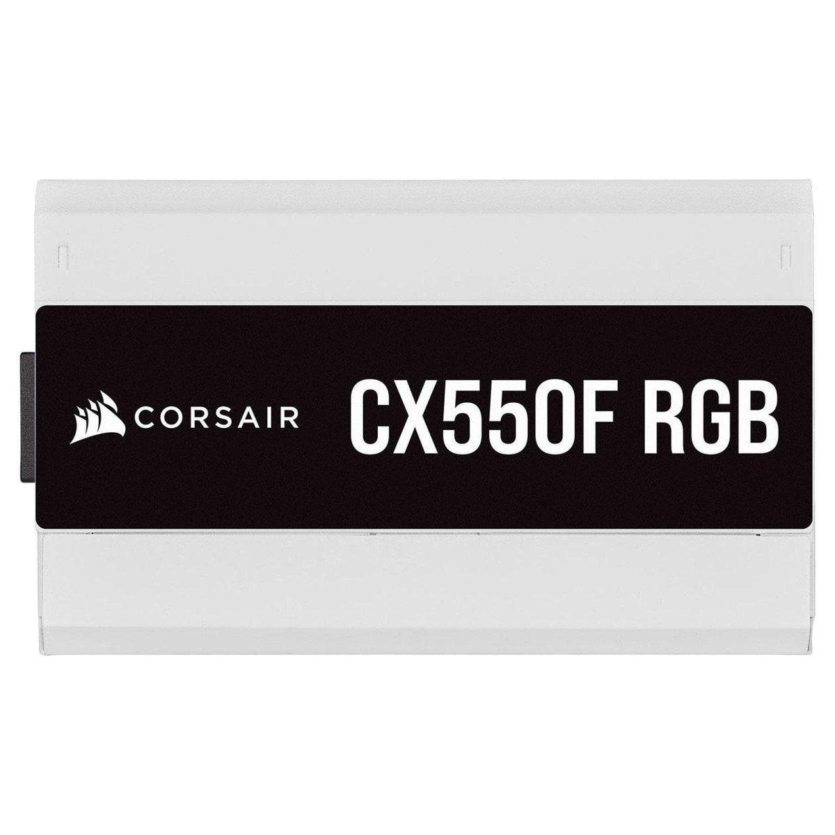 Corsair CX550F RGB 80PLUS Bronze (Blanc) prix maroc- Smartmarket.ma