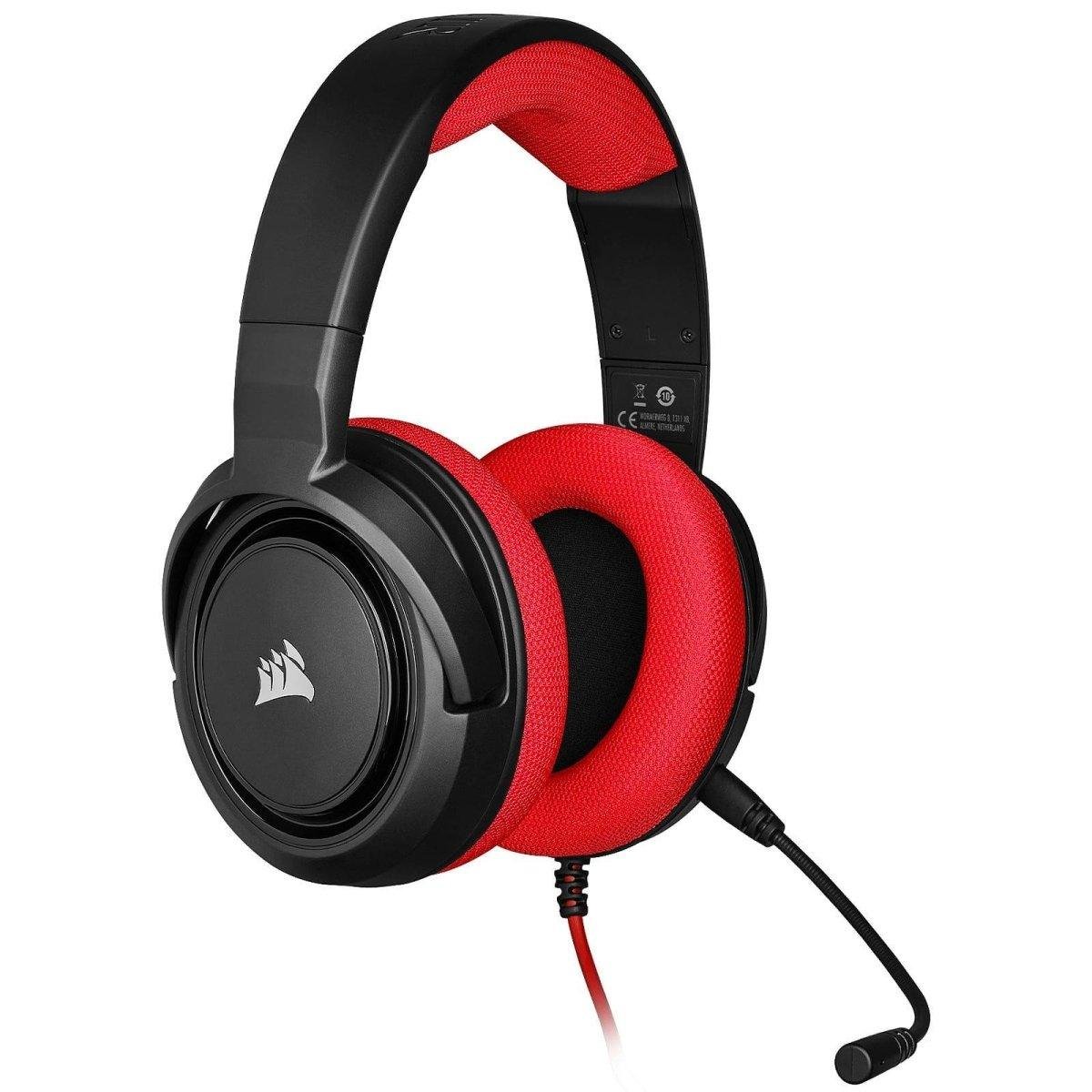 Corsair HS35 Stereo - Rouge prix maroc- Smartmarket.ma