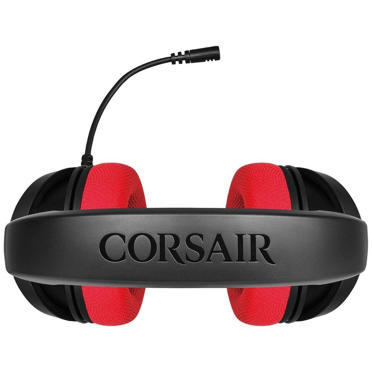 Corsair HS35 Stereo - Rouge prix maroc- Smartmarket.ma