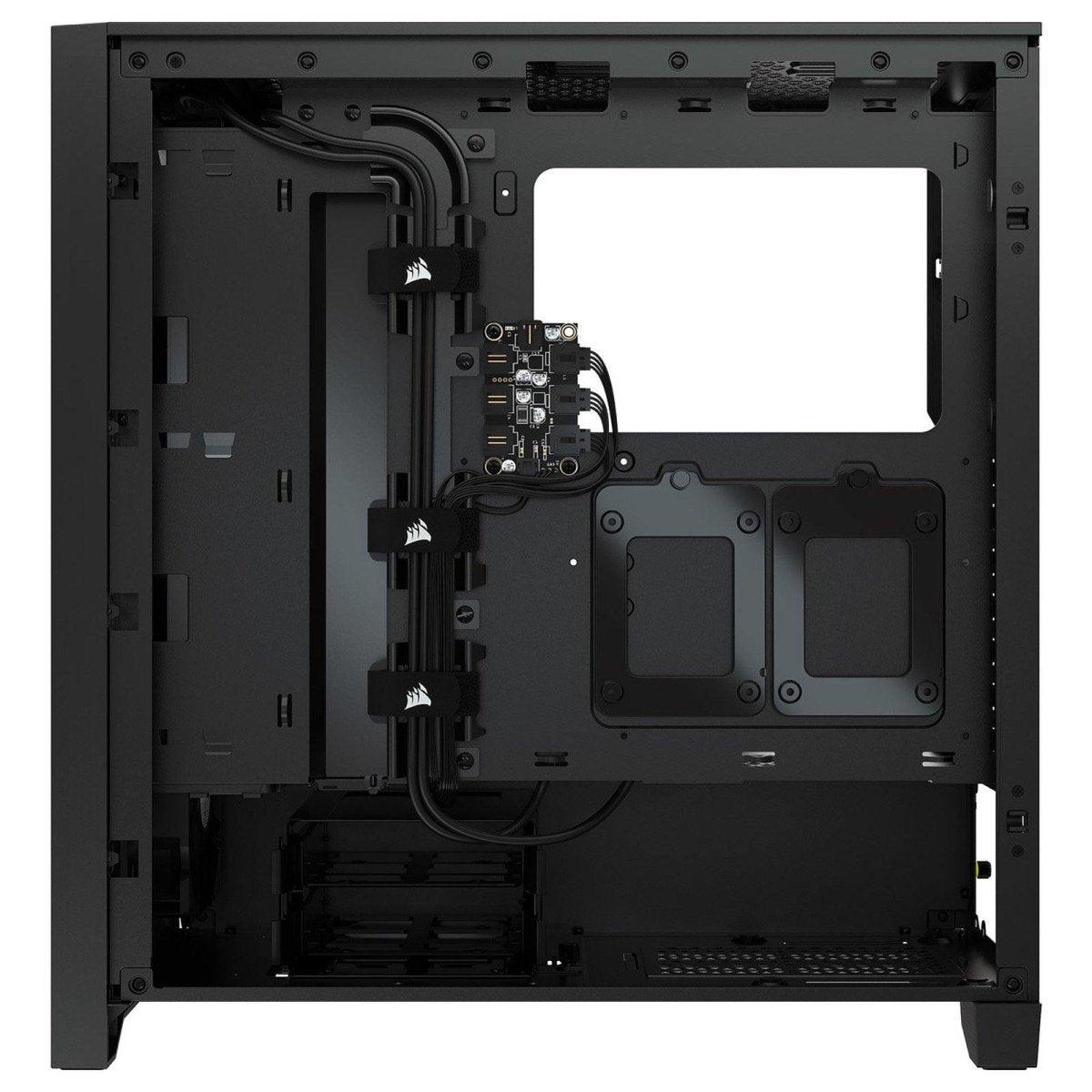 Corsair iCUE 4000X RGB Tempered Glass - Noir prix maroc- Smartmarket.ma