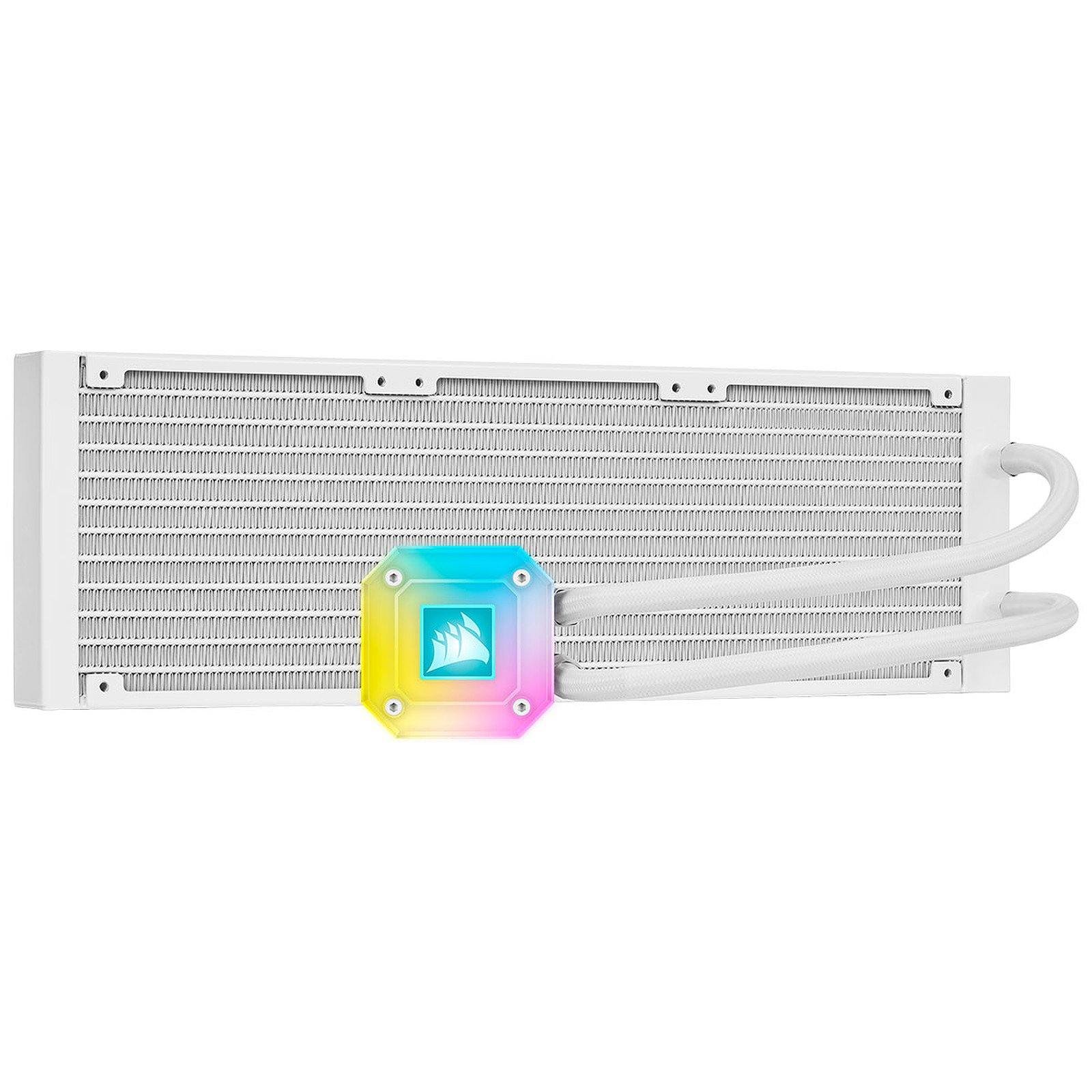 Corsair iCue H150i Elite Capellix Blanc prix maroc- Smartmarket.ma