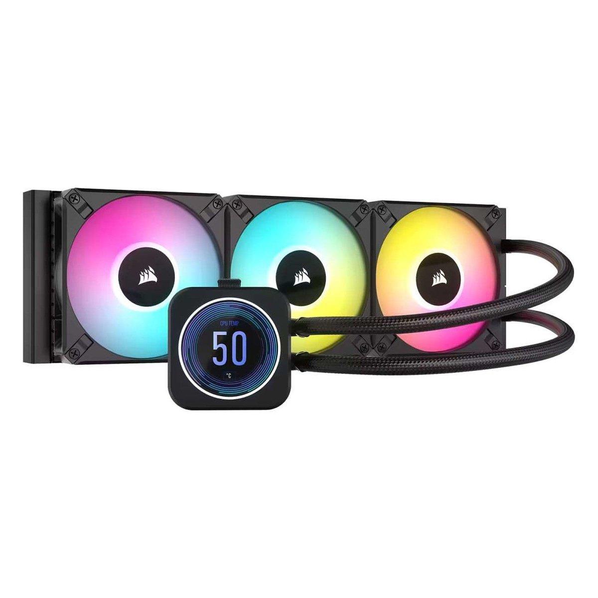 Corsair iCUE H150i ELITE LCD XT - Noir prix maroc- Smartmarket.ma
