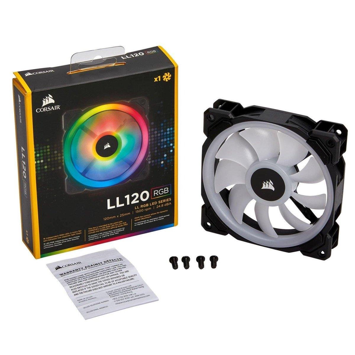 Corsair LL Series LL120 RGB - Noir prix maroc- Smartmarket.ma