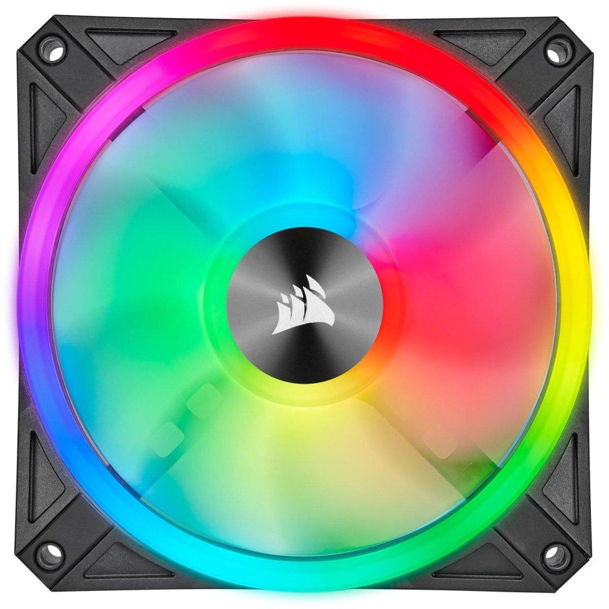 Corsair QL Series QL120 RGB (Par 3) - Noir prix maroc- Smartmarket.ma