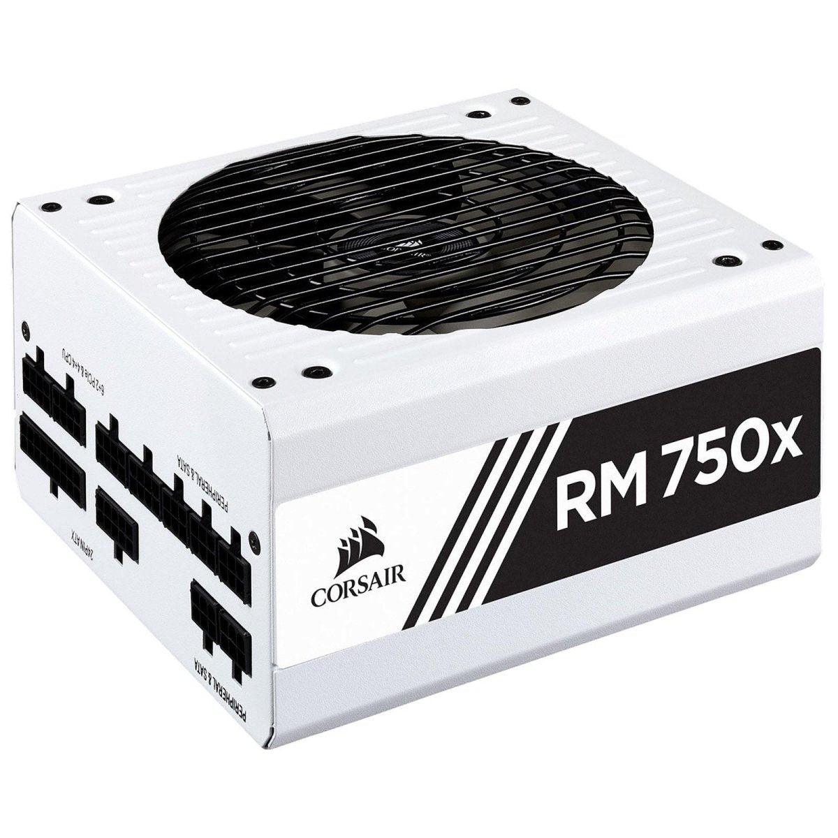 Corsair RM750x 80PLUS Gold (Blanc) | Alimentation modulaire 750W prix maroc- Smartmarket.ma