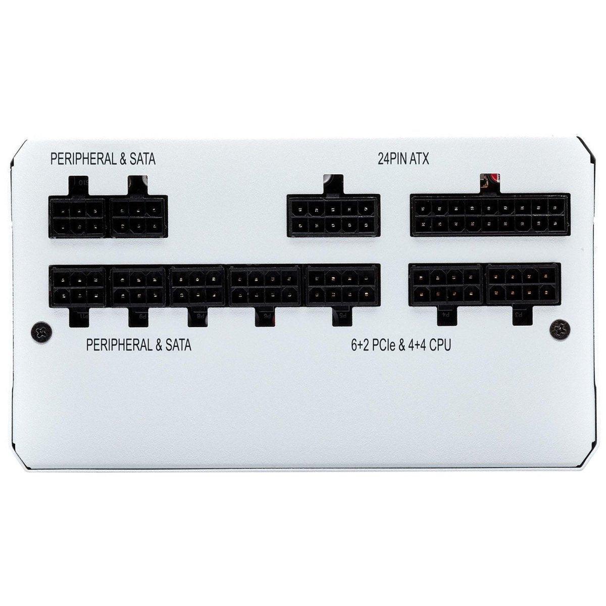 Corsair RM750x 80PLUS Gold (Blanc) | Alimentation modulaire 750W prix maroc- Smartmarket.ma