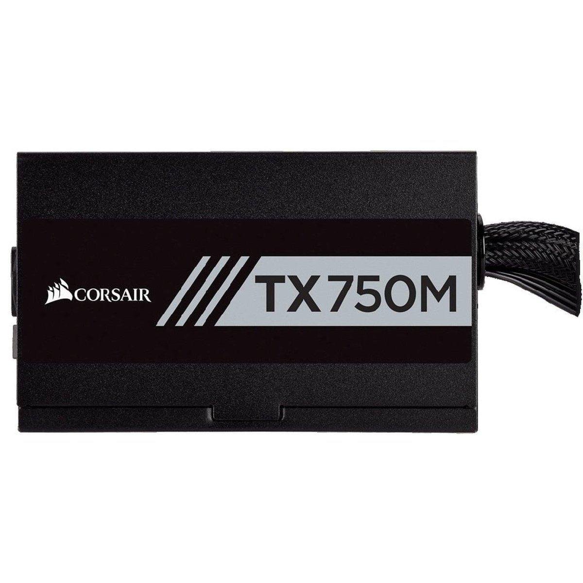 Corsair TX750M 80Plus Gold | Alimentation semi-modulaire 750W ATX12V prix maroc- Smartmarket.ma