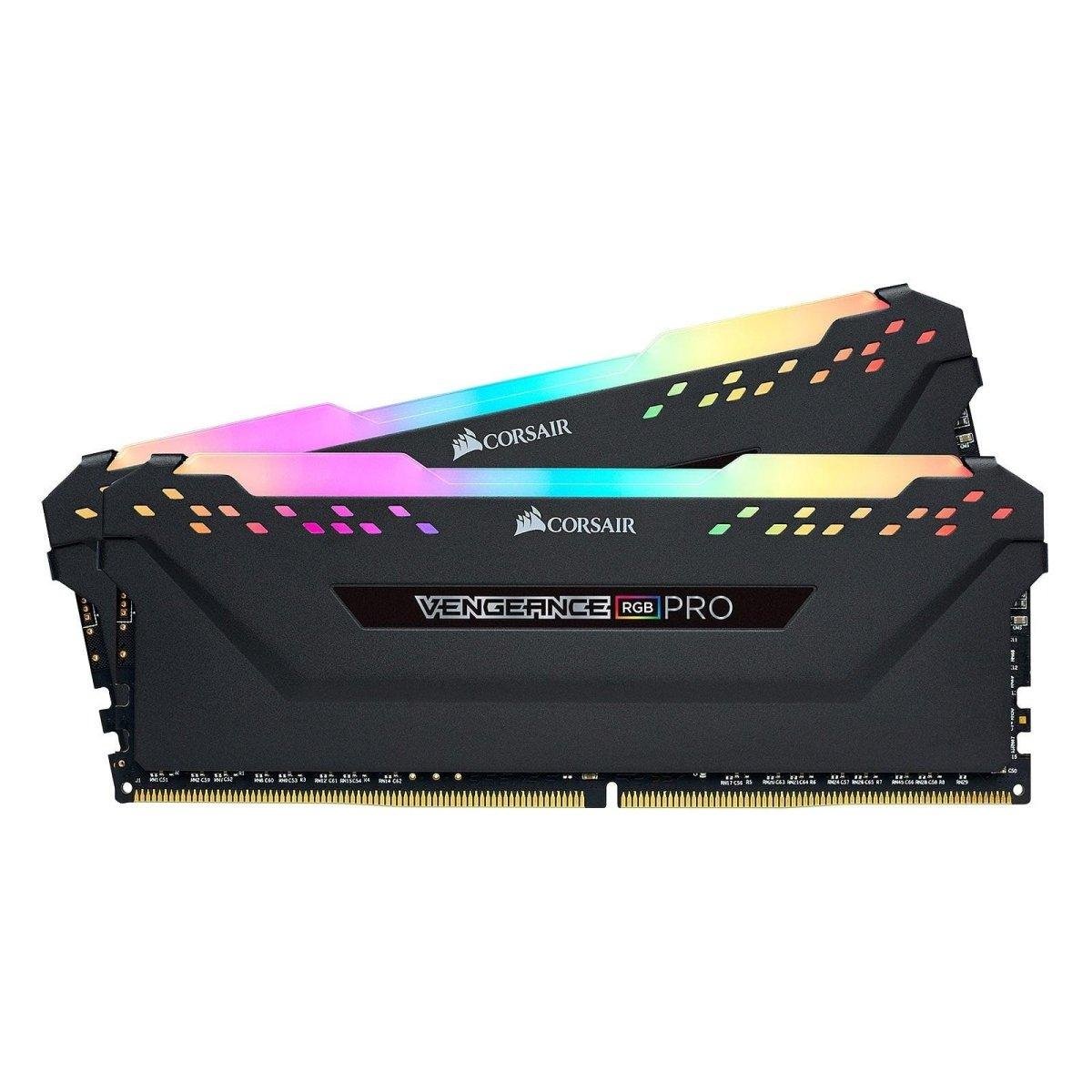 Corsair Vengeance RGB PRO 16 Go (2x8) DDR4 3600 MHz CL18 - Noir prix maroc- Smartmarket.ma