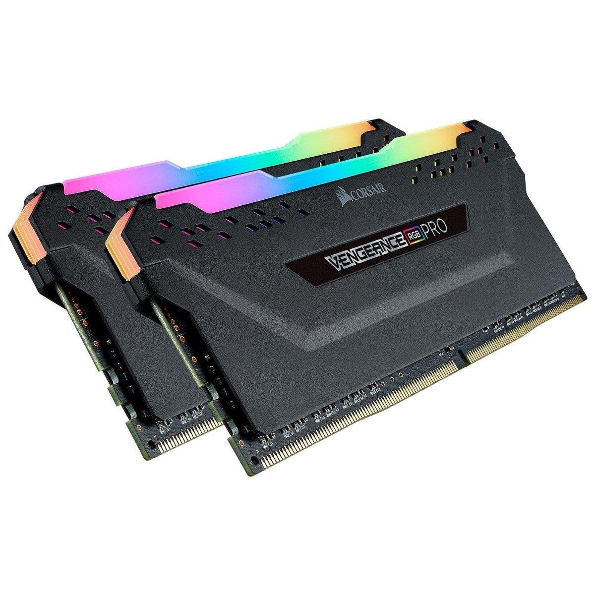 Corsair Vengeance RGB PRO 16 Go (2x8) DDR4 3600 MHz CL18 - Noir prix maroc- Smartmarket.ma