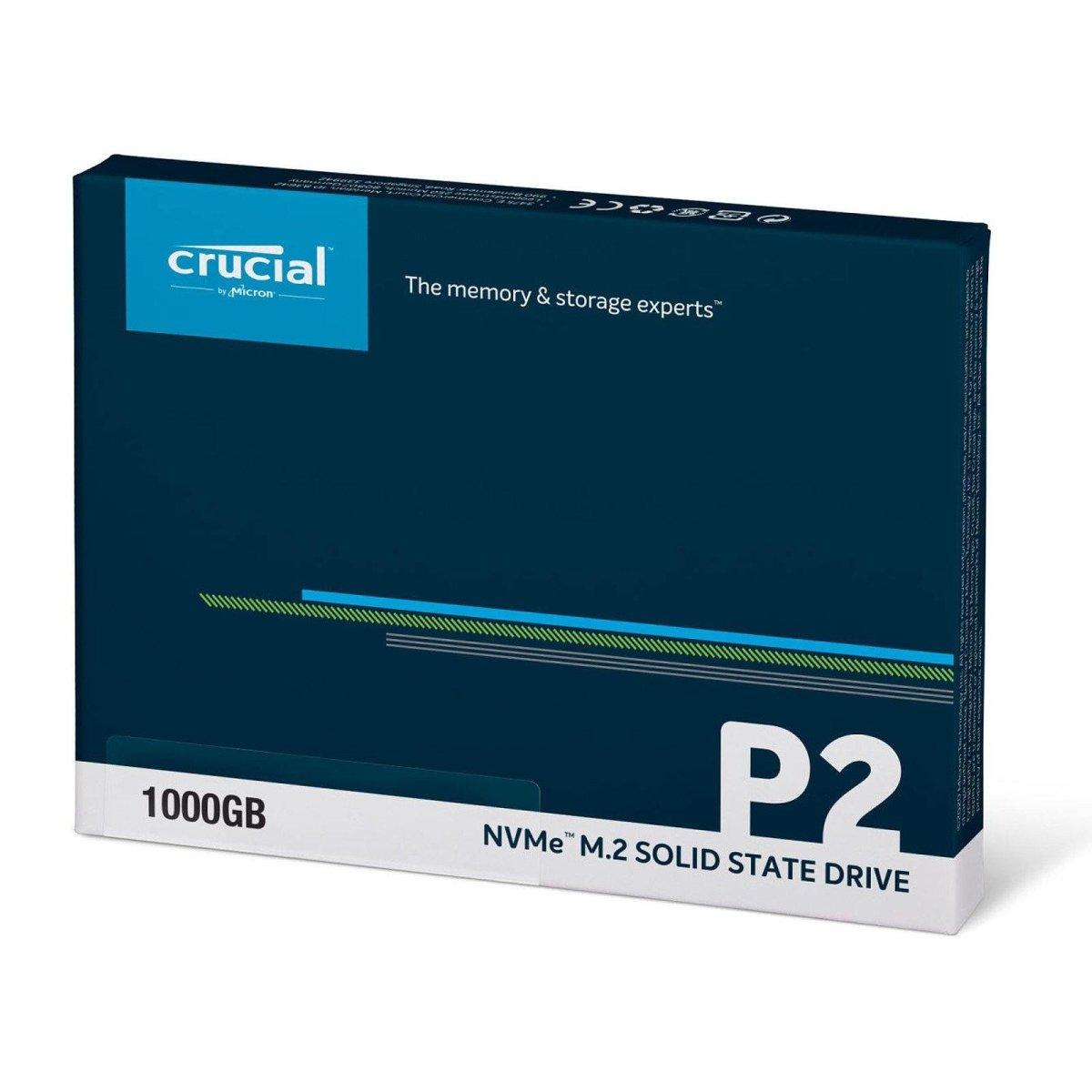 Crucial P2 M.2 PCIe NVMe 1 To prix maroc- Smartmarket.ma