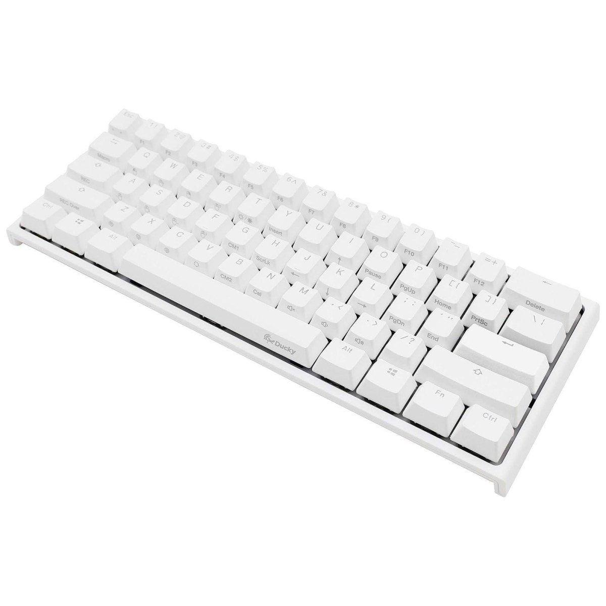 Ducky Channel One 2 Mini RGB Blanc - Clavier Gamer | Cherry MX RGB Red prix maroc- Smartmarket.ma