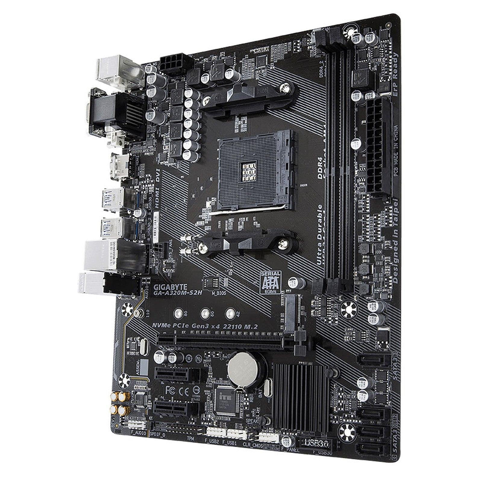 gigabyte-a320m-s2h-carte-mere-micro-atx-or-socket-am4-amd-a320-prix-maroc-4 Gigabyte A320M-S2H - Carte mère Micro ATX | Socket AM4 AMD A320 prix maroc- Smartmarket.ma